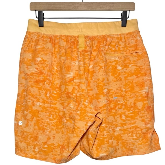 Lululemon License To Train Short 7" *Linerless in Ember Radiate Mango Dream - Picture 5 of 8